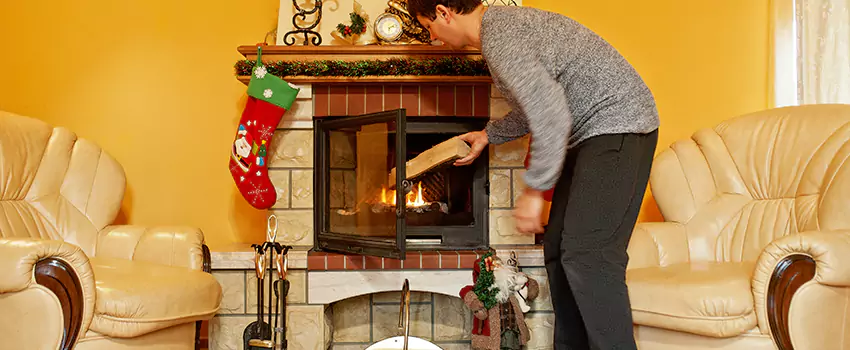 Gas to Wood-Burning Fireplace Conversion Services in Evanston