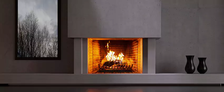 Wood Fireplace Refacing in Evanston