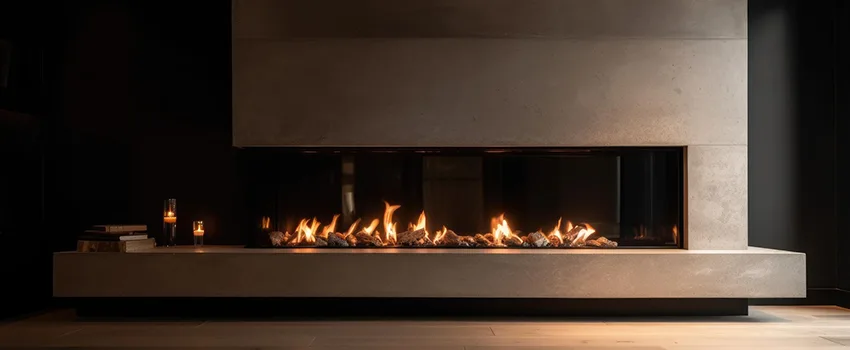 Gas Fireplace Ember Bed Design Services in Evanston
