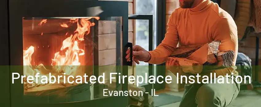Prefabricated Fireplace Installation Evanston - IL